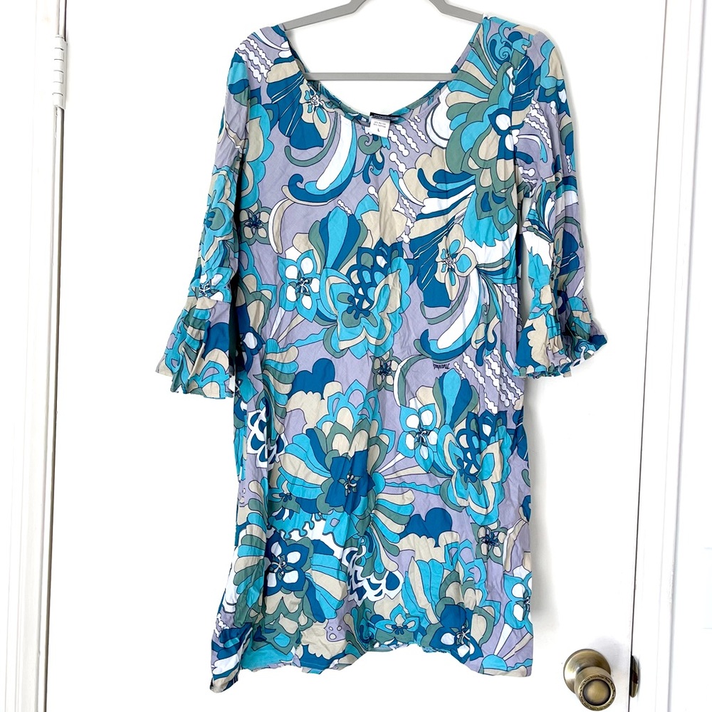 COPY - Manuhealii Ruffle Sleeve Dress
